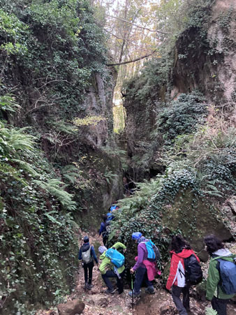 trekking tuscia